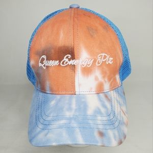 Womens Target "Queen Energy Plz" Hat Adult Adjustable Snapback Mesh Fashion Cap.